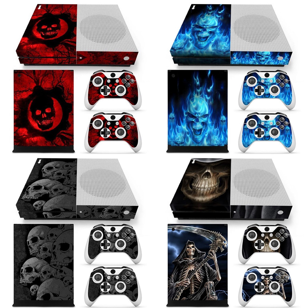 Gaming Console Xbox Series S - Стикер с черепом для консоли Xbox