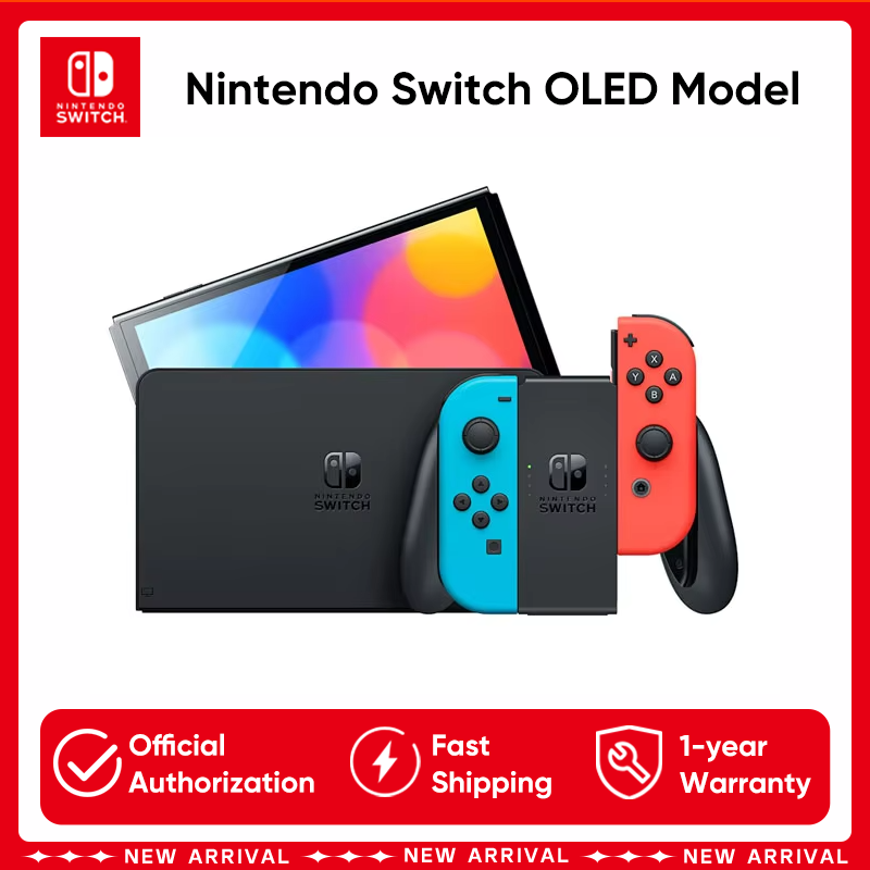 Gaming Console Nintendo Switch Oled Model - Оригинальный OLED-модель Nintendo Switch, 7-дюймовый экран,