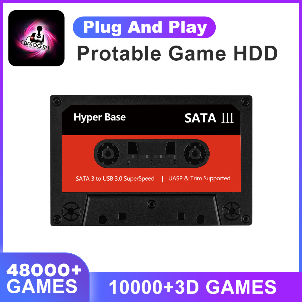 Gaming Console Chinese - Внешний жесткий диск Batocera 35.linux 500G,