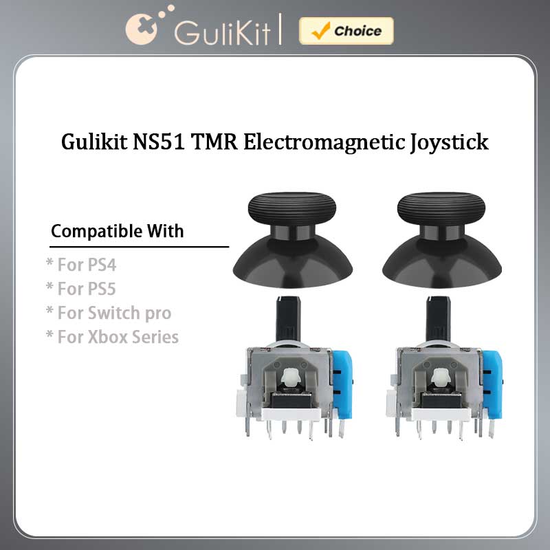 Gaming Console In Tv - Джойстик GuliKit NS51 TMR с накладками
