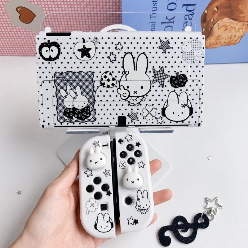 Gaming Console Nintendo Switch Oled Model - Милый защитный чехол Miffy для Nintendo