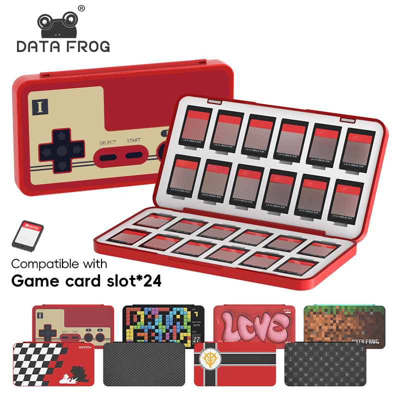Nintendo Console Switch Lite - DATA FROG 24-в-1 футляр для хранения