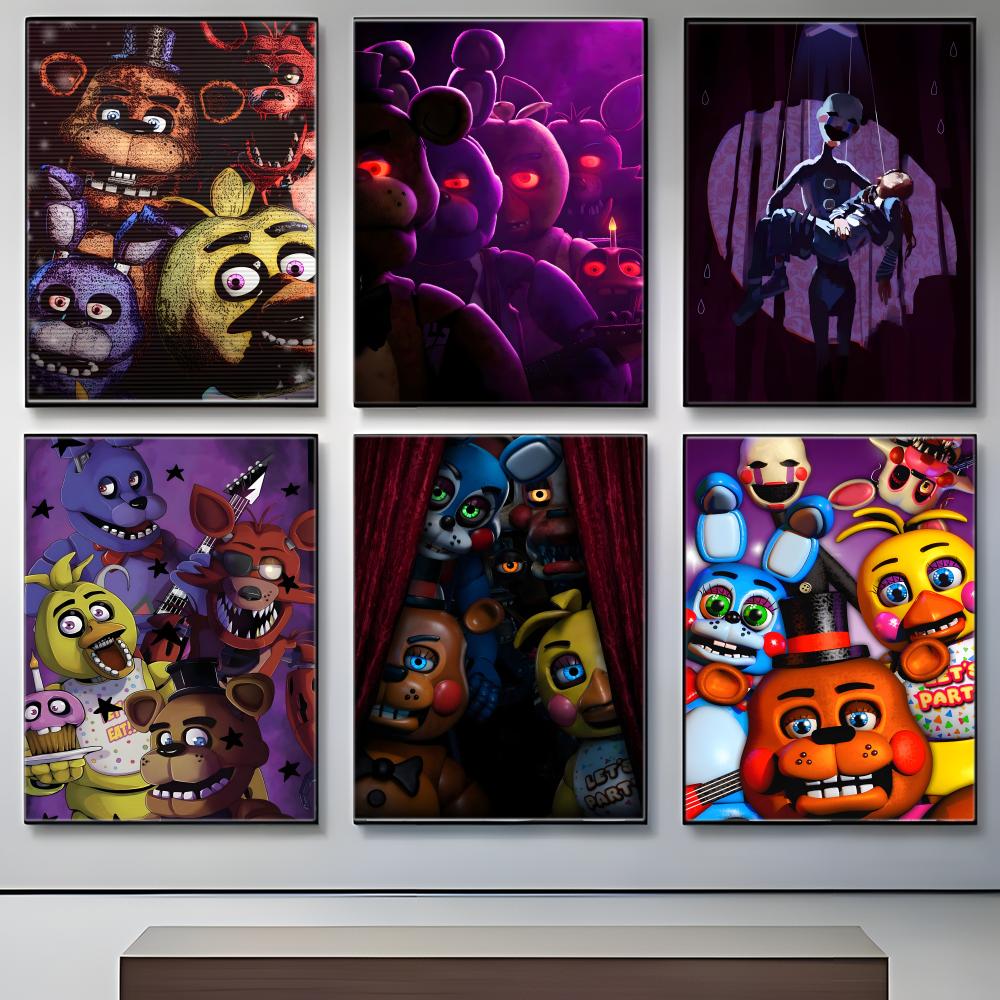 Постер Dark Animatronic Horror – обзор и цена Gaming Console Wallpaper