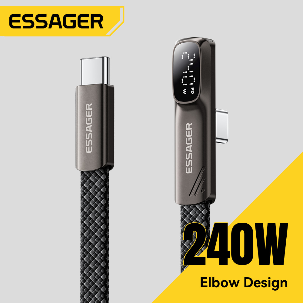 Кабель Essager Elbow 240 Вт с  – обзор и цена Gaming Console Ipad