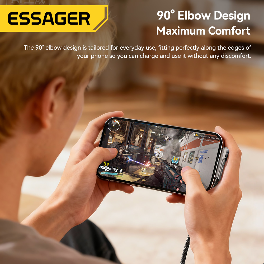 Кабель Essager Elbow 240 Вт с  – обзор и цена Gaming Console Ipad