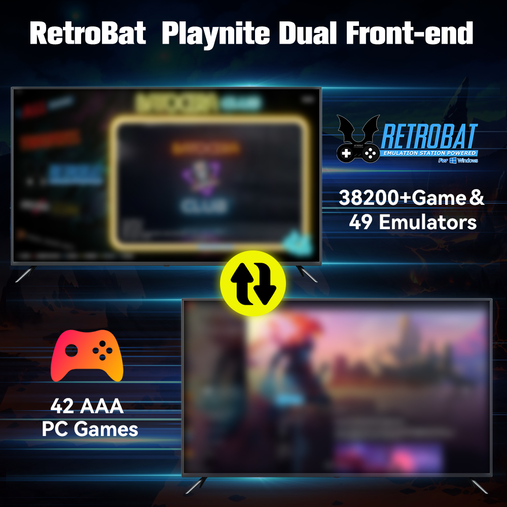 Retrobat&Playnite System HDD Р – обзор и цена Gaming Console Chinese