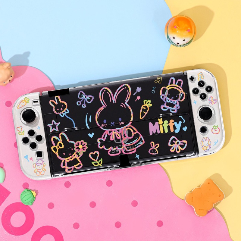 Милый защитный чехол Miffy для – обзор и цена Gaming Console Nintendo Switch Oled Model