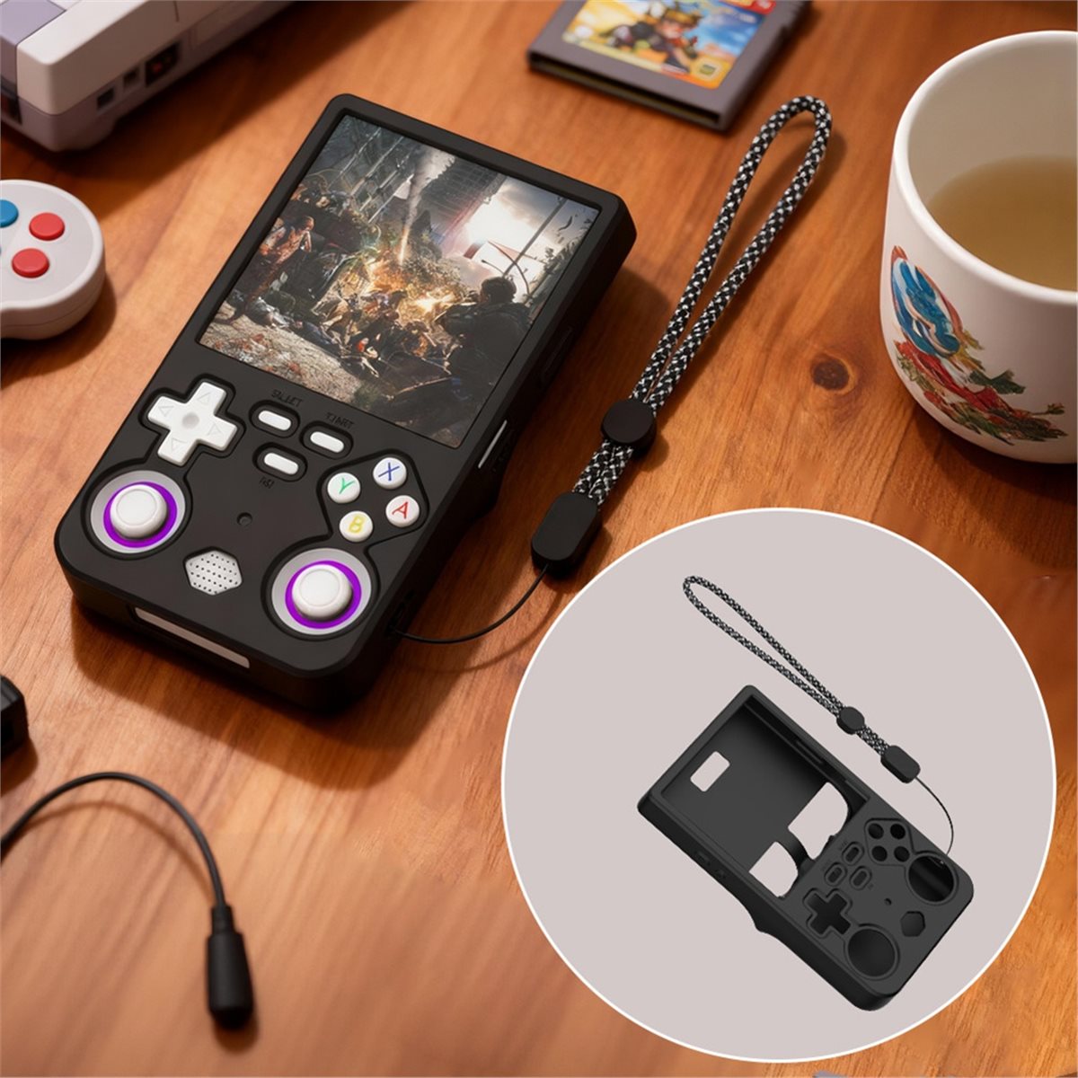 Силиконовый защитный чехол DT8 – обзор и цена Gaming Console R36 Ultra