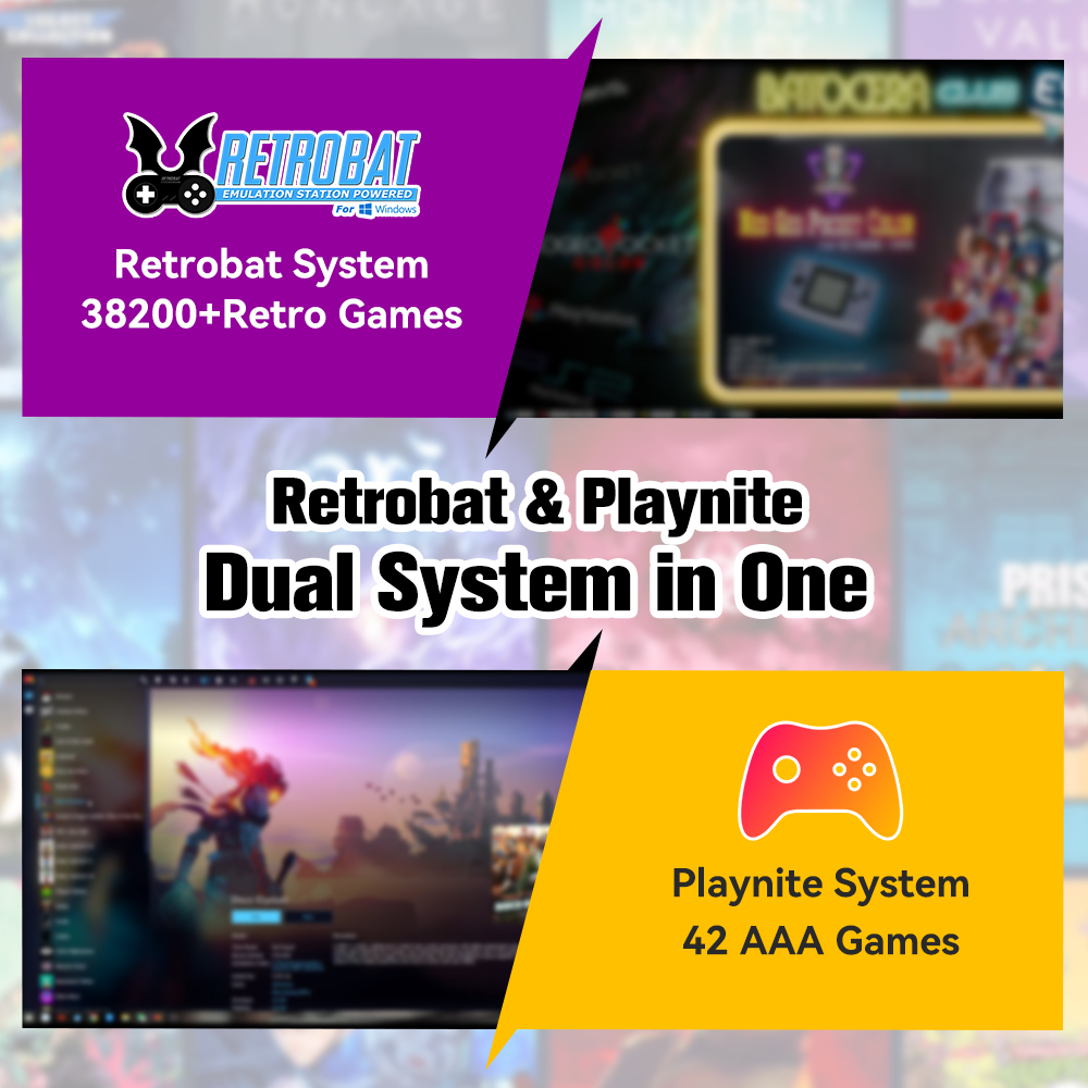 Ретро игровая консоль Retrobat – обзор и цена Gaming Console Chinese